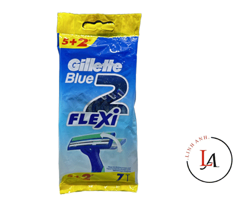Bàn CR Gillette blue du lịch 5c+2